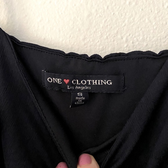 One Clothing Navy Blue Romper / Jumper - Picture 3 of 6